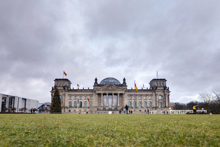 Das Reichstagsgebäude in Berlin