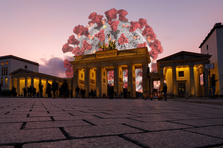 Symbolfoto Coronavirus in Berlin