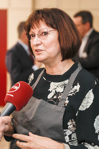 Benefizkochen mit Ministerpräsident Reiner Haseloff in Halle