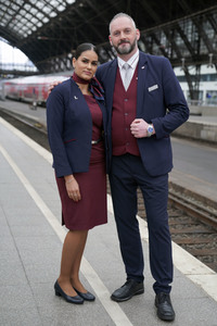 Präsentation der neuen DB-Bekleidung