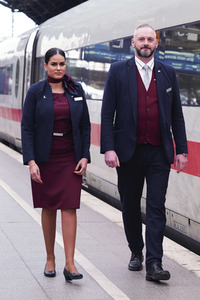 Präsentation der neuen DB-Bekleidung