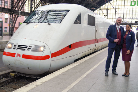 Präsentation der neuen DB-Bekleidung