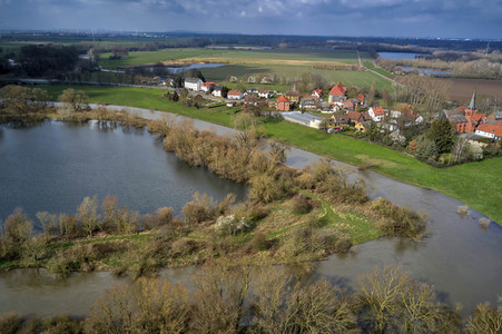 Leine-Hochwasser in der Region Hannover