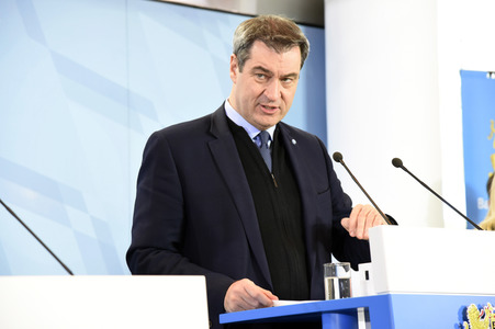 Pressekonferenz zum Thema Coronavirus-Infektion in München