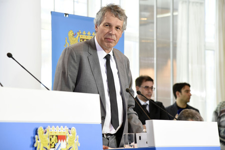 Pressekonferenz zum Thema Coronavirus-Infektion in München