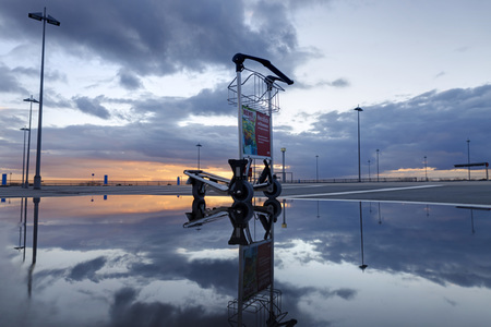 Symbolfoto Flugstornierung