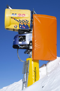 Symbolfoto Schneekanone