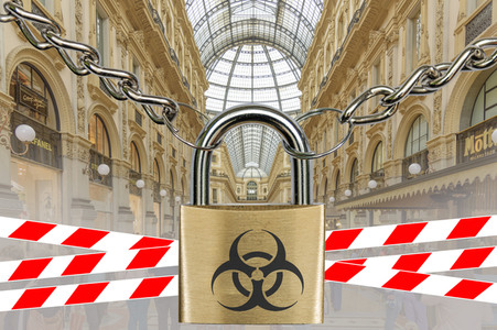 Symbolfoto Italien Lockdown