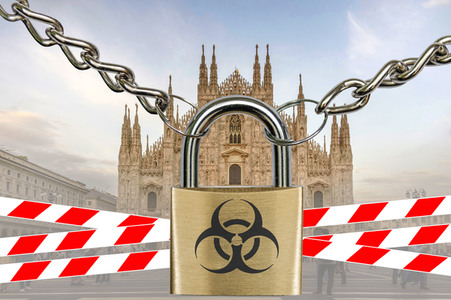 Symbolfoto Italien Lockdown