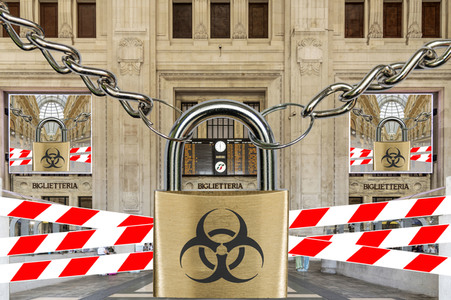 Symbolfoto Italien Lockdown