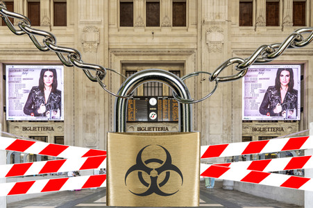 Symbolfoto Italien Lockdown