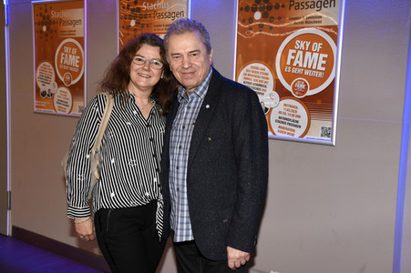 Enthüllung der neuen Sterne für den Sky of Fame in München