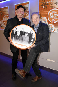 Enthüllung der neuen Sterne für den Sky of Fame in München