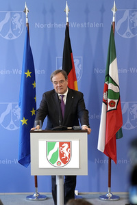 Statement von Armin Laschet zur aktuellen Lage zum Coronavirus in Düsseldorf