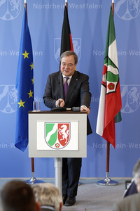 Statement von Armin Laschet zur aktuellen Lage zum Coronavirus in Düsseldorf