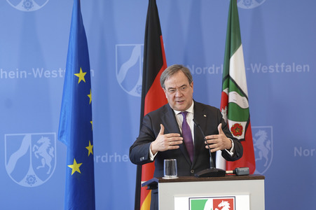 Statement von Armin Laschet zur aktuellen Lage zum Coronavirus in Düsseldorf