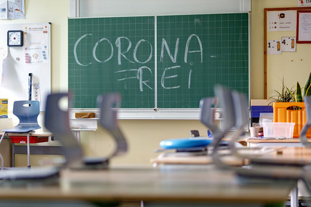 Symbolfoto Schulschließung wegen Coronavirus