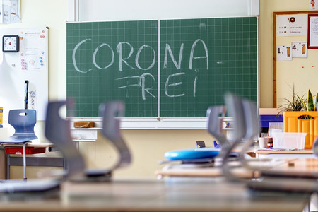 Symbolfoto Schulschließung wegen Coronavirus