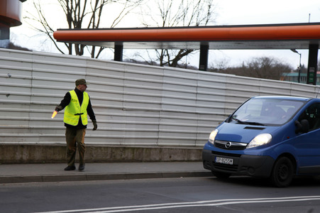 Deutsch-polnische Grenze zwischen Zgorzelec und Görlitz wird von polnischen Spezialkräften kontrolliert