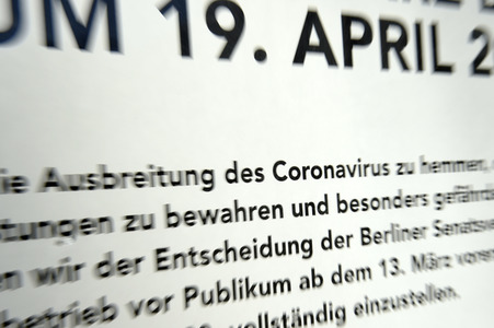Maßnahmen gegen die Ausbreitung des Coronavirus in Berlin