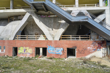 Luftbildaufnahme vom Expogelände in Hannover-Laatzen