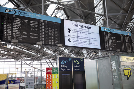 Auswirkungen des Coronavirus auf den Flughafen Köln/Bonn