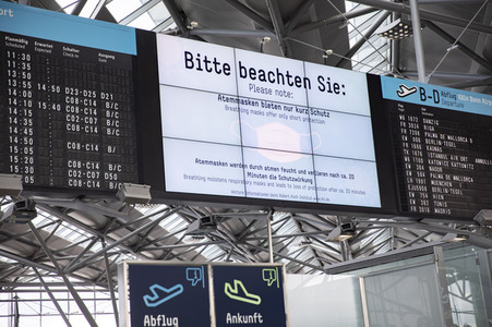 Auswirkungen des Coronavirus auf den Flughafen Köln/Bonn