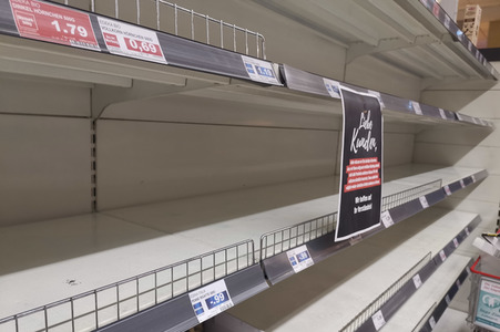 Hamsterkäufe wegen Coronavirus in Berlin