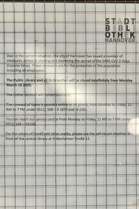 Coronavirus-Maßnahmen in Hannover