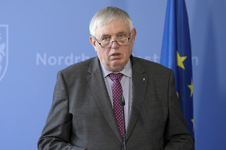 Pressebriefing zur Eindämmung des Coronavirus in Düsseldorf