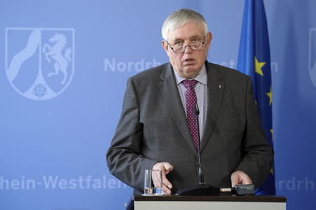 Pressebriefing zur Eindämmung des Coronavirus in Düsseldorf