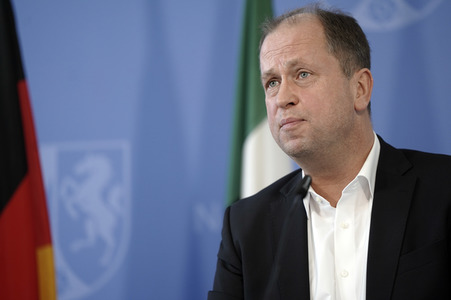 Pressebriefing zur Eindämmung des Coronavirus in Düsseldorf