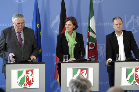 Pressebriefing zur Eindämmung des Coronavirus in Düsseldorf