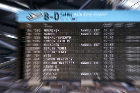 Auswirkungen des Coronavirus auf den Flughafen Köln/Bonn