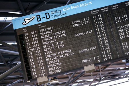 Auswirkungen des Coronavirus auf den Flughafen Köln/Bonn