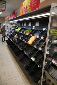 Symbolfoto Hamsterkäufe wegen Coronavirus