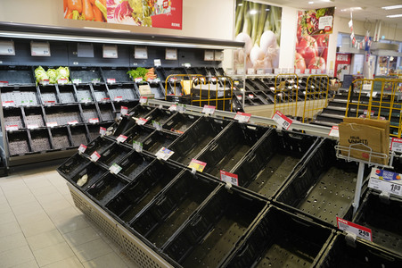 Symbolfoto Hamsterkäufe wegen Coronavirus