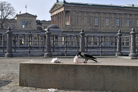 Ausflugsziele nach Schließung zum Schutz gegen die Ausbreitung des Corona-Virus in Berlin