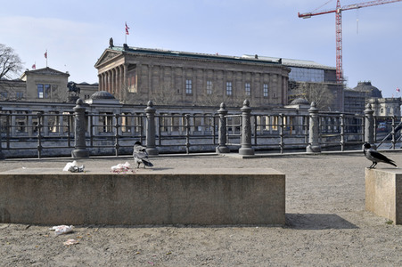 Ausflugsziele nach Schließung zum Schutz gegen die Ausbreitung des Corona-Virus in Berlin