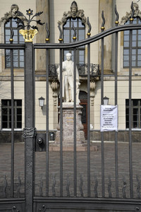 Ausflugsziele nach Schließung zum Schutz gegen die Ausbreitung des Corona-Virus in Berlin