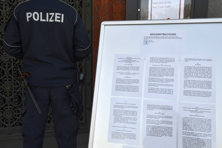 Ausflugsziele nach Schließung zum Schutz gegen die Ausbreitung des Corona-Virus in Berlin