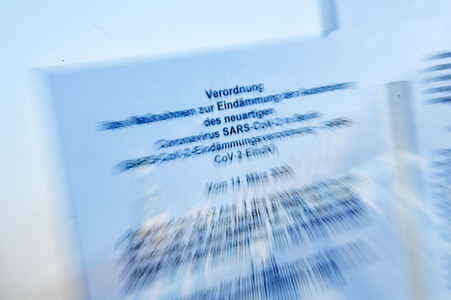 Ausflugsziele nach Schließung zum Schutz gegen die Ausbreitung des Corona-Virus in Berlin