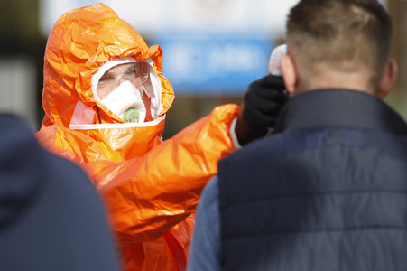 Grenzschließung Polen wegen Corona-Virus in Frankfurt (Oder)