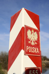 Grenzschließung Polen wegen Corona-Virus in Küstrin-Kietz