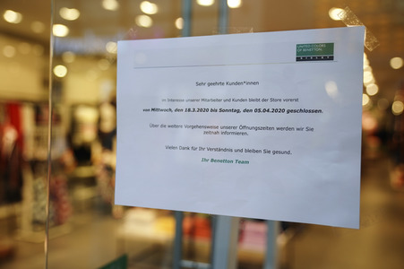 Ladenschließungen wegen Coronavirus in Köln