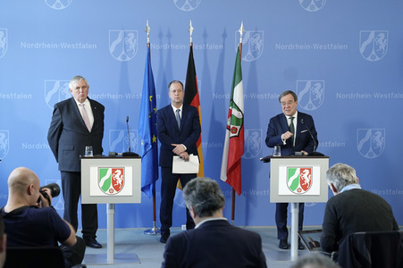 Pressebriefing zur aktuellen Lage im Bezug auf das Coronavirus in Düsseldorf