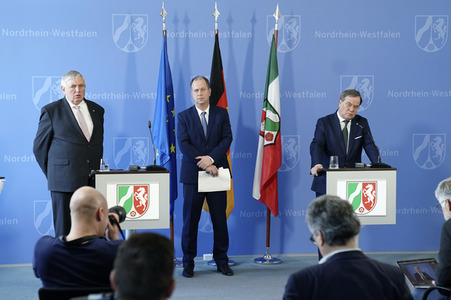 Pressebriefing zur aktuellen Lage im Bezug auf das Coronavirus in Düsseldorf