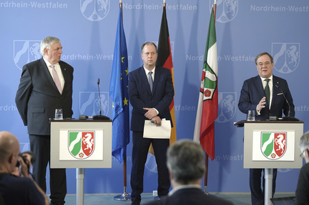 Pressebriefing zur aktuellen Lage im Bezug auf das Coronavirus in Düsseldorf
