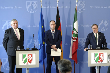 Pressebriefing zur aktuellen Lage im Bezug auf das Coronavirus in Düsseldorf