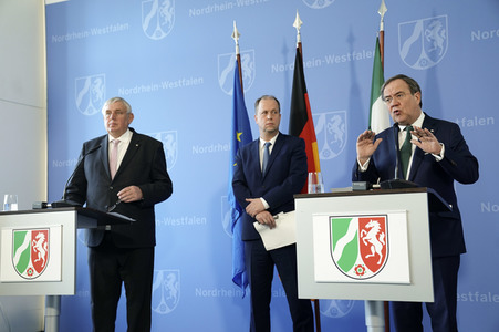 Pressebriefing zur aktuellen Lage im Bezug auf das Coronavirus in Düsseldorf